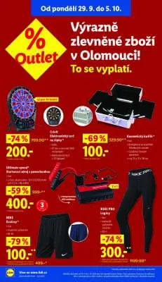 akční leták Lidl 29.9.2025-1.10.2025