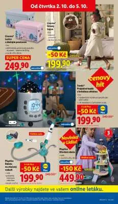 akční leták Lidl 29.9.2025-5.10.2025
