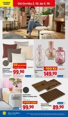 akční leták Lidl 29.9.2025-5.10.2025