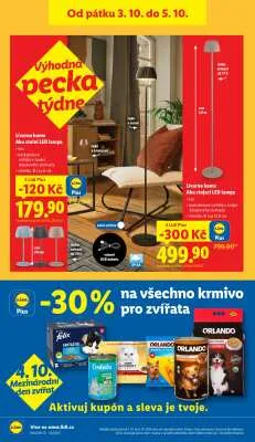 akční leták Lidl 29.9.2025-5.10.2025