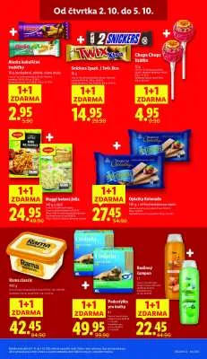 akční leták Lidl 2.10.2025-5.10.2025