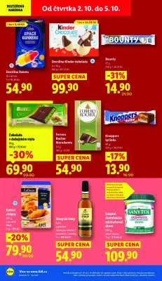 akční leták Lidl 2.10.2025-5.10.2025