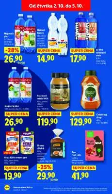 akční leták Lidl 2.10.2025-5.10.2025