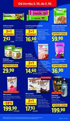 akční leták Lidl 2.10.2025-5.10.2025