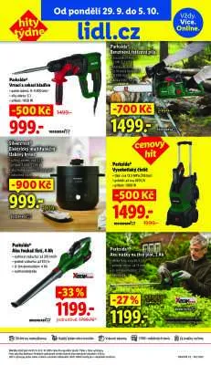 akční leták Lidl 2.10.2025-5.10.2025