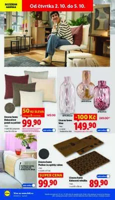 akční leták Lidl 2.10.2025-5.10.2025