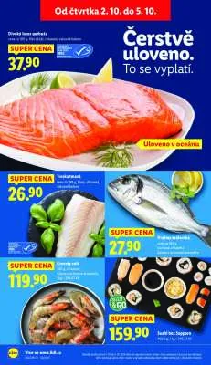 akční leták Lidl 2.10.2025-5.10.2025