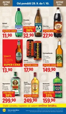 akční leták Lidl 29.9.2025-1.10.2025