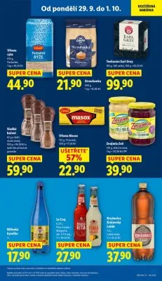 akční leták Lidl 29.9.2025-1.10.2025