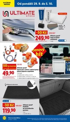 akční leták Lidl 29.9.2025-1.10.2025