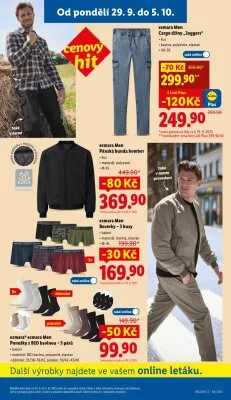 akční leták Lidl 29.9.2025-1.10.2025