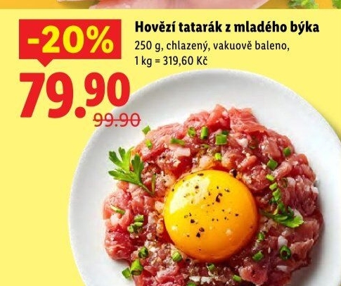 Hovězí tatarák