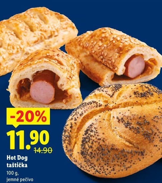 Taštička hot dog