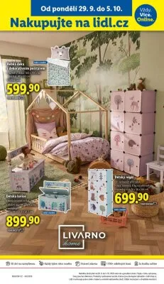 akční leták Lidl 2.10.2025-5.10.2025