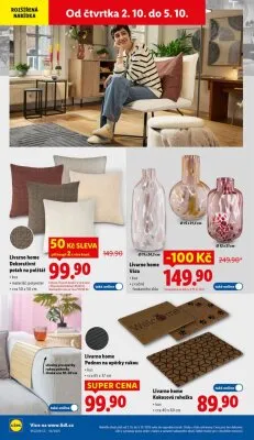akční leták Lidl 2.10.2025-5.10.2025