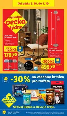 akční leták Lidl 2.10.2025-5.10.2025