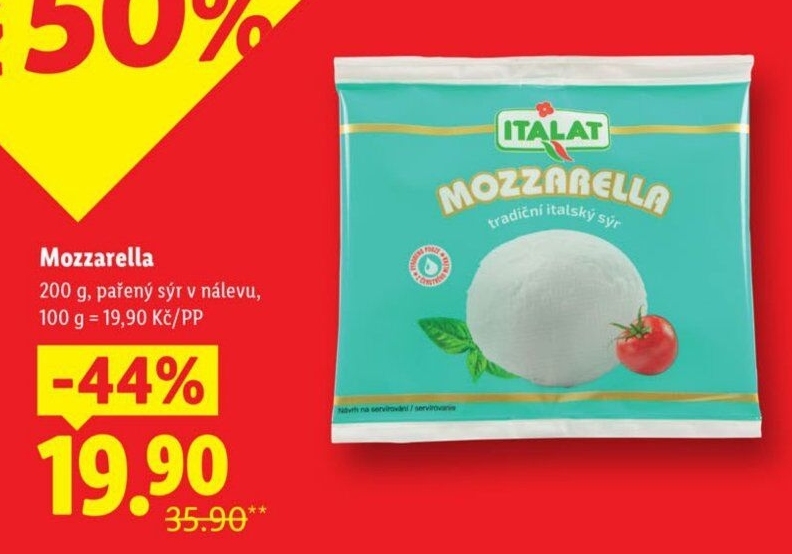 Sýr Mozzarella Italat