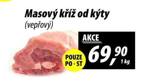 Masový kříž od kýty vepřový