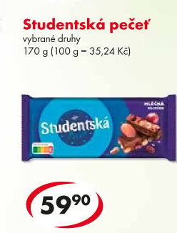 Čokoláda Studentská pečeť Orion
