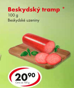 Salám tramp beskydský Beskydské uzeniny Chodura