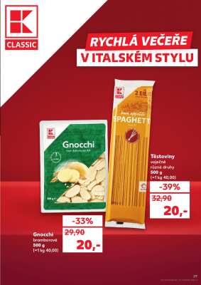akční leták Kaufland 1.10.2025-7.10.2025