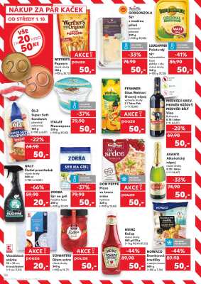 akční leták Kaufland 1.10.2025-7.10.2025