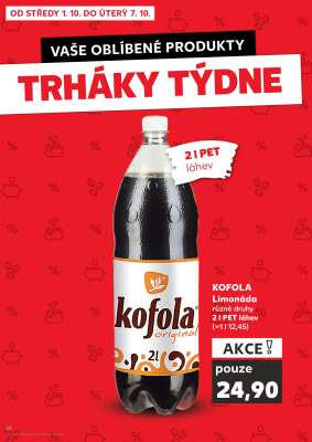 akční leták Kaufland 1.10.2025-7.10.2025
