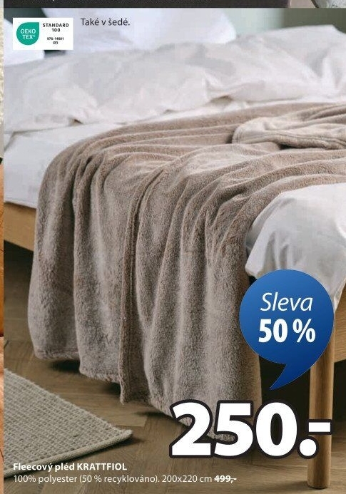 Přehoz - pléd fleecový
