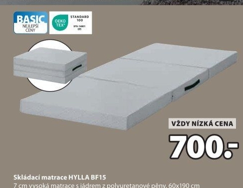Skládací matrace