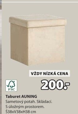 Taburet skládací