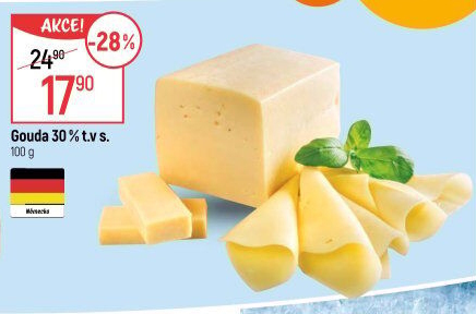 Sýr Gouda 30%