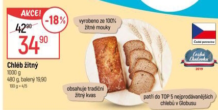 Chléb žitný