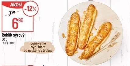 Rohlík se sýrem