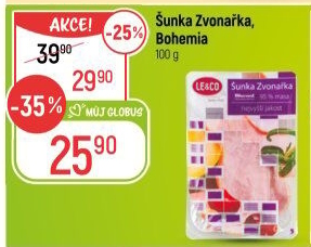 Šunka Zvonařka nejvyšší jakosti LE&amp