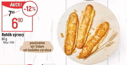Rohlík se sýrem