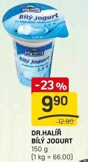Bílý jogurt Dr.Halíř