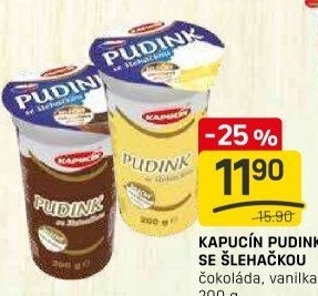 Dezert pudink Kapucín