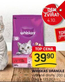 Granule pro kočky Whiskas