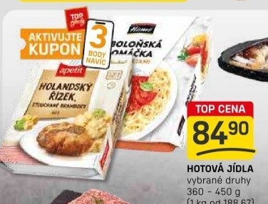 Hotová jídla Hamé