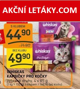 Kapsičky pro kočky Whiskas