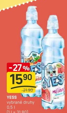 Ochucená voda dětská YESs