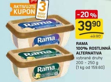 Rama rostlinná Plant Based Butter Alternative