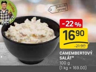 Salát camembert