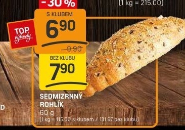 Sedmizrnný rohlík