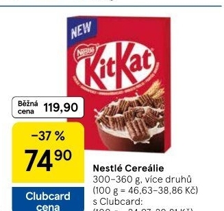 Cereálie Nestlé