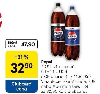 Limonáda Pepsi