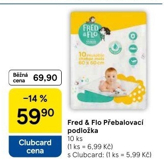 Přebalovací podložky Fred&amp