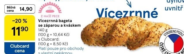 Bageta vícezrnná