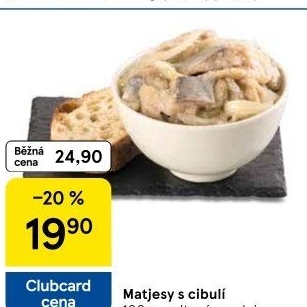 Matjesy s cibulí