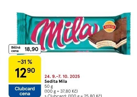 Oplatky Mila Sedita